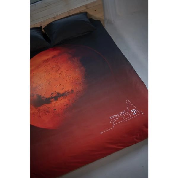 Постельное белье сатин SoundSleep серия Andre Tan "Мужчины с Марса" Евро 200х220 см p_s_k_51714705 фото