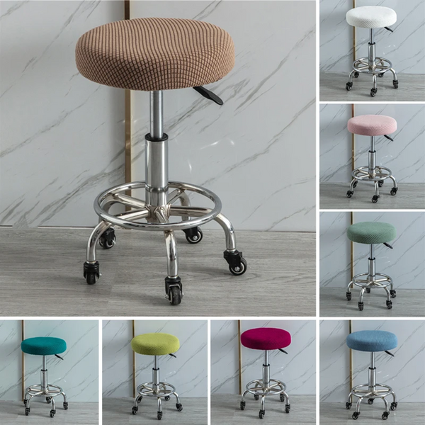 Круглий чохол на стілець Diana Textile Round Chair Ø 28-40 см al4512Grey фото