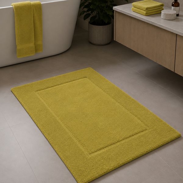 Коврик для ванной Graccioza Egoist Bath Rug, MUSTARD Горчичный, 60x100 см Gra-2201577287-22904 фото