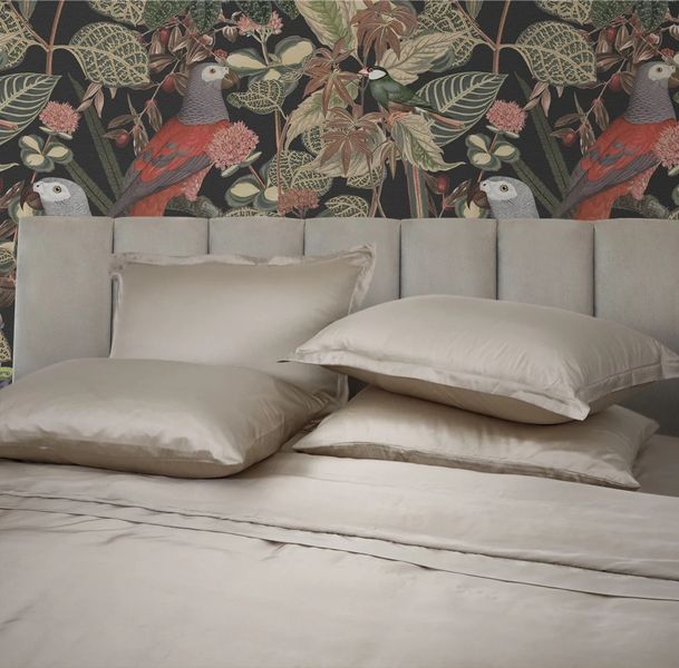 Комплект постельного белья LUXURY LINENS Cecilia Tencel STONE 100% тенсел Семейные luli23000932 фото