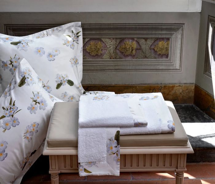 Постельное бельё сатин принт Signoria Firenze Frangipani Евро 200х220 см 270х290 см 50х70см (2шт) p_s_k_sf7908001033-1 фото
