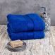 Рушник махровий Сатин Aisha 400 г/м2, Синій, 100x150 см d-c412v-jeans фото 2