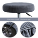 Круглий чохол на стілець Diana Textile Round Chair Ø 28-40 см al4512Coffee фото 6