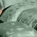 Комплект постельного белья First Choice Jacquard Satin Midas JS-217-Midas-Crepe-Green-Євро фото 3