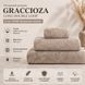 Махровое полотенце Graccioza Long Double Loop Stone для рук, 30x50 см Graccioza-1271502150-20565 фото 5