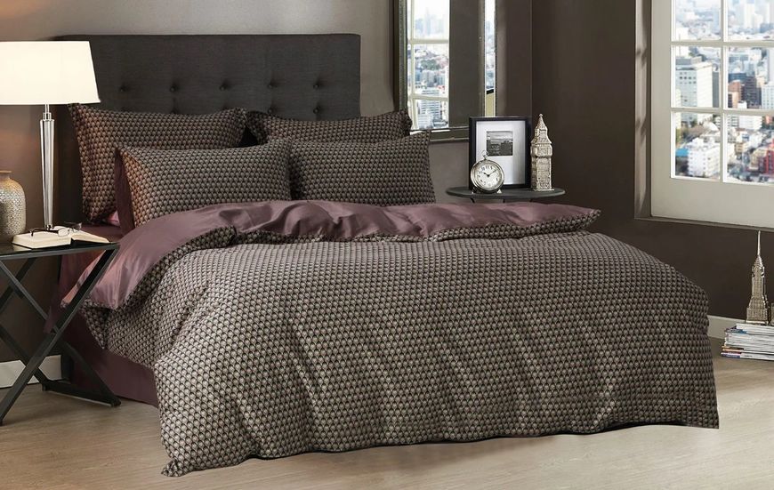 Комплект постільної білизни LUXURY LINENS Joker 100% єгипетська бавовна Сімейні luli3000043 фото