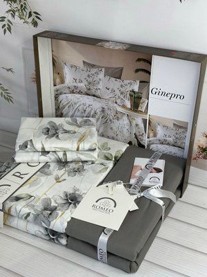 Poplin Ginepro постель из поплина Евро размер Romeo home Турция Sul-6058 фото