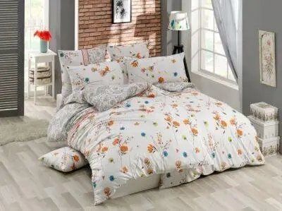 Комплект постельного белья семейный ранфорс BELIZZA adalia kiremit BLz-687108 фото