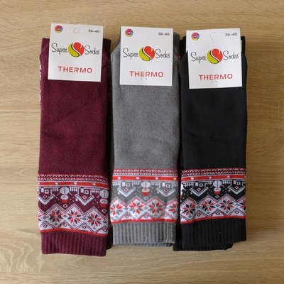 Шкарпетки жіночі махрові Super Socks "Thermo" нар. 36-40 (1 пара) d-c5621v фото
