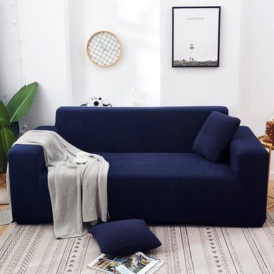 Чохол на 4-місний великий диван трикотаж жакардовий Homytex HT-384869-1 фото