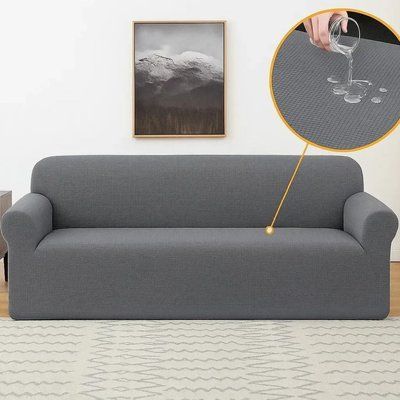 Водовідштовхувальний чохол на 4-місний диван трикотаж жатка Diana Textile al4883-235х300 фото