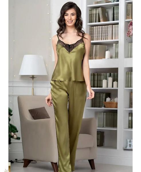 Жіноча піжама з брюками "Олівія" 3645 Mia-Amore_3645_2XL фото