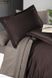 Комплект Deluxe SATIN S-401 Serenity Dark Brown & Mink S-401-Serenity-Dark-Brown-&-Mink-Євро фото 3