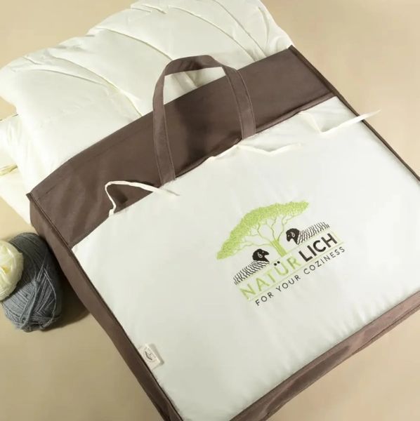 Ковдра вовняна Idea Collection Wool Premium ЗИМА Полуторний 155x215 см p_s_k_8-11773 фото