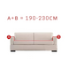 Велюровий чохол на великий 5-місний диван Diana Textile al2045-310-350-l-gray фото 6