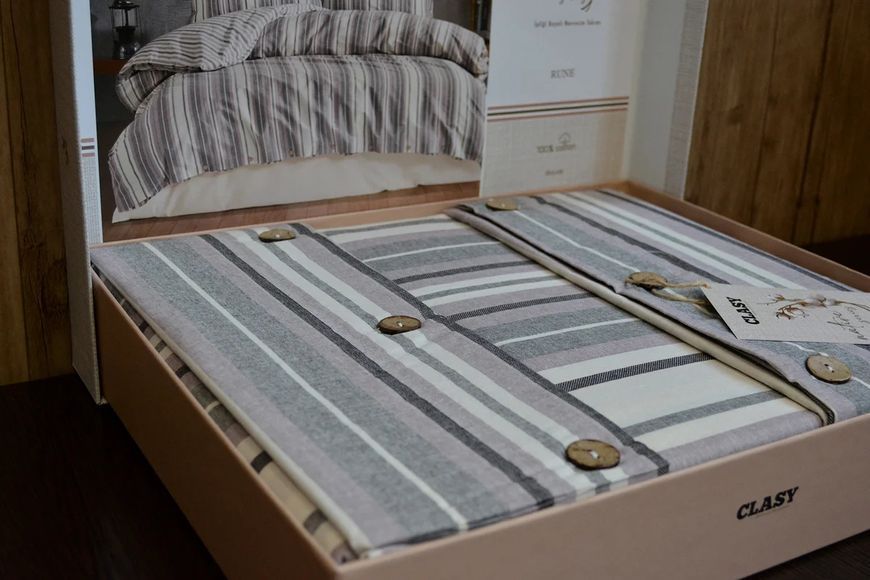 Постільна білизна ранфорс CLASY Native Rune Євро 200х220 см p_s_k_31559 фото
