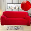 Захисний чохол на двомісний диван Велюровий Diana Textile Plush Velvet 145-185 см al2045-2-seat-red фото