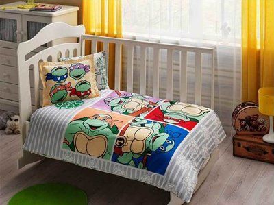 Комплект постільної білизни в ліжечко TAC Ninja Turtles Baby tac_60126112 фото