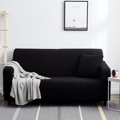 Чохол на 2-місний диван жакардовий трикотаж Homytex HT-384826-1 фото
