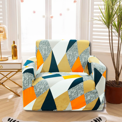 Чехол на кресло универсальный трикотажный 002 Love You Абстракция loveyouhome_82127 фото