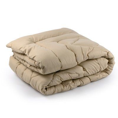 Вовняна зимова ковдра 52ШУ бежева 322.52ШУ_Бежевий фото