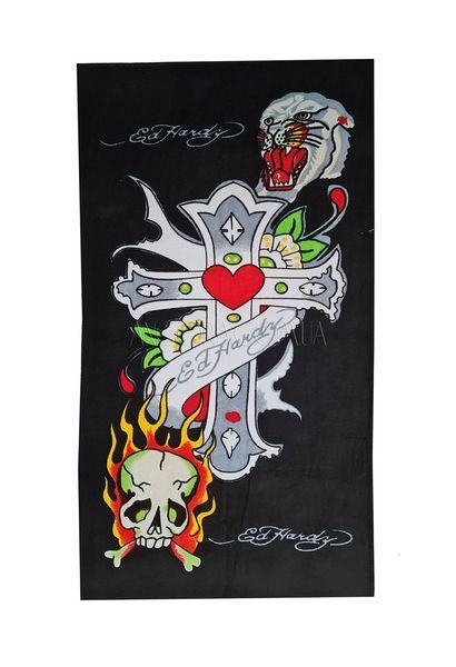 Пляжний рушник ED hardy Sul-10055 фото