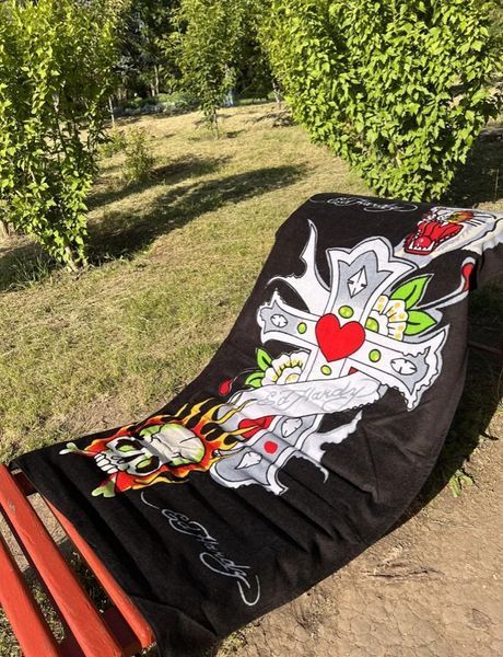 Пляжний рушник ED hardy Sul-10055 фото