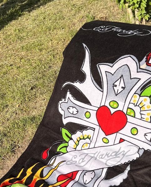 Пляжний рушник ED hardy Sul-10055 фото