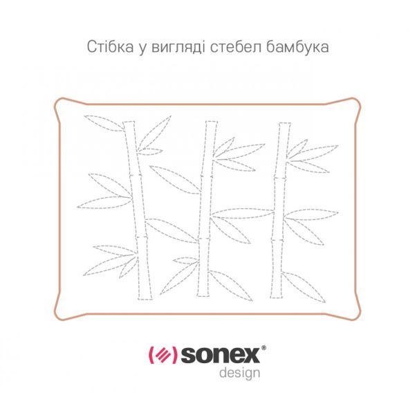 Бамбуковая подушка Sonex Bamboo p_s_k_SO102159висока фото
