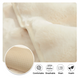 М'яка накидка для дивану хутряна Diana Textile al-Ivory-210 фото 3