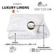 Ковдра LUXURY LINENS 100% бавовна / 90% пух преміум класу luli777771052 фото 2