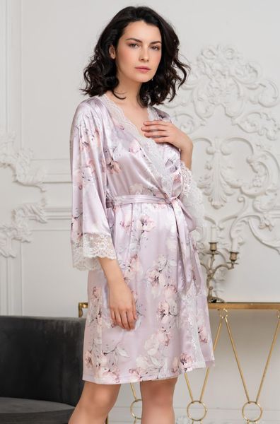 Женский халат Mia-Amore seline 3713 Натуральный шелк seline3713-L/XL фото