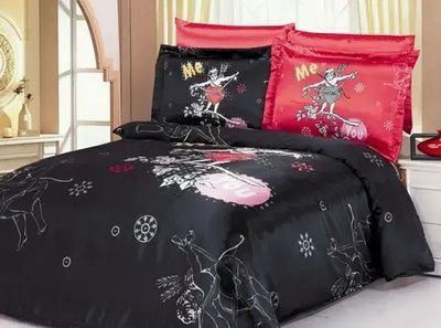 Постільна білизна атлас євро Le Vele ARROW BLACK 0107.SAL.00.00.000.02.184 фото