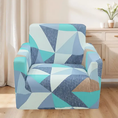 Чехол на кресло универсальный трикотажный 032 Love You Абстракция loveyouhome_82128 фото