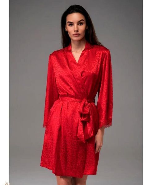 Жіночий червоний халат Джоанна 7313-2 Mia-Amore 2XL/3XL Mia_7313-2_2XL/3XL фото