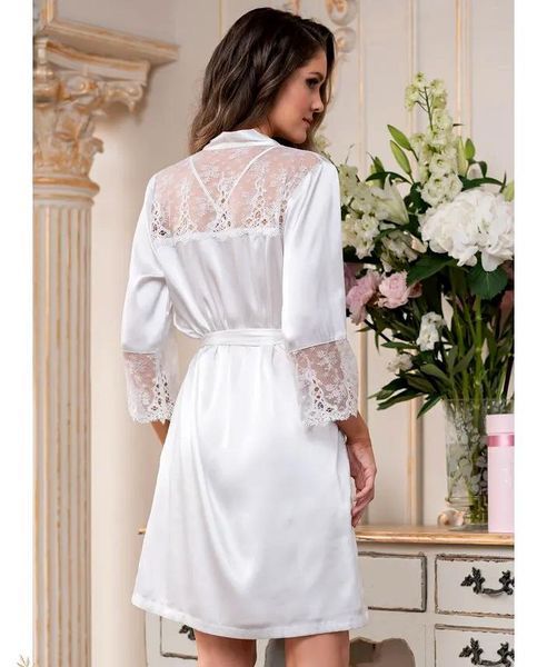 Женский шелковый халат Эдита 3673-1 Mia-Amore_3673-1_L/XL фото