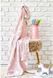 Детское покрывало-пике Karaca Home Baby star pembe, Для новорожденных - 80 х 120 см, Для младенцев