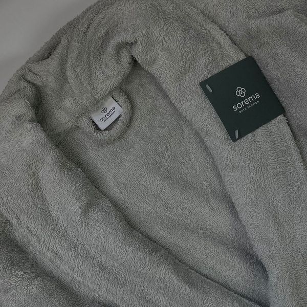 Банний халат махровий Sorema New Plus Silver Sorema-401536-22270 фото