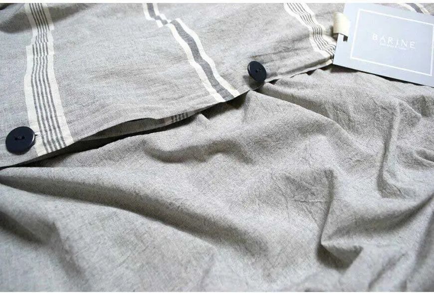 Постільна білизна євро Barine Washed cotton Sense 100% бавовна sv2000022249089 фото