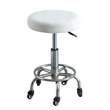 Круглий чохол на стілець Diana Textile Round Chair Ø 28-40 см al4512White фото