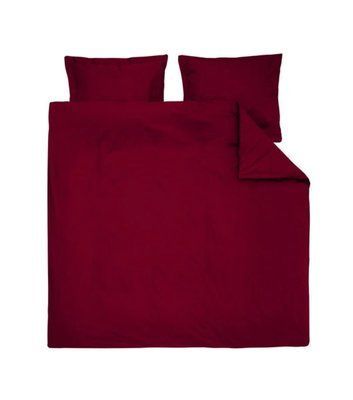 Підковдра Wine Red сатин Jefferson червона 143х210 posmar54530 фото