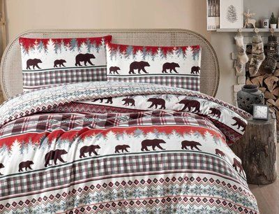 Комплект Flannel FLN-96 Cozy Tile FLN-96-Cozy-Tile-Євро фото