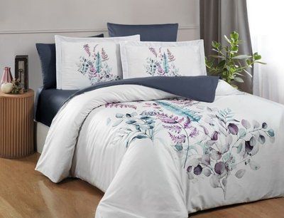 Комплект 3D SATIN 3DS-158-1 Sarnia Denim 3DS-158-1-Sarnia-Denim-Євро фото