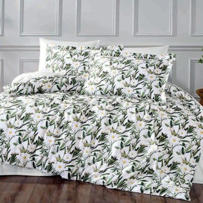 Постельное белье сатин Де Люкс Tivolyo Home CALDERON WHITE Tiv_133596 фото