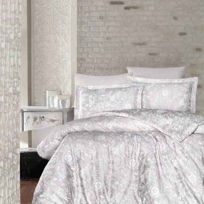 Постільна білизна сатин FIRST CHOICE ADVINA CHAMPAGNE (200x220) 529417 Advina-Şampanya-євро фото