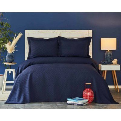 Покривало з наволочками Nautica Home - Flashy indigo індиго p_s_k_svt-2000022298742 фото