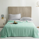 Двостороння літня ковдра з охолоджувальною тканиною Diana Textile al5692Aqua-Green-200-230 фото 1