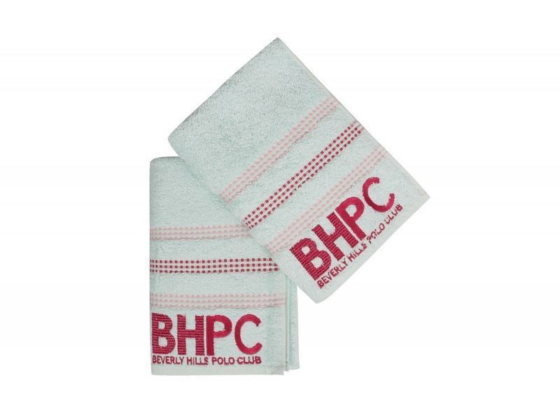 Набір рушників Beverly Hills Polo Club - 355BHP1452 Botanik Mint 70x140 svt-2000022228909 фото
