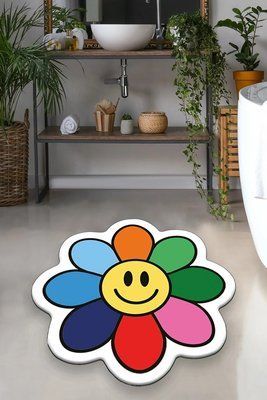 Килимок в дитячу кімнату Smiling Colorful Daisy CH_110024251 фото
