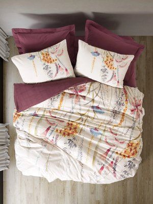 Комплект постельного белья Cotton Box Flos Bordo Cbox_010077856 фото